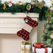Picture of CHRISTMAS STOCKING BONE 43.5CM